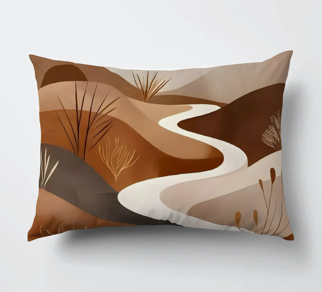 Un sereno sentiero nel deserto cuscino da Artistic-shop