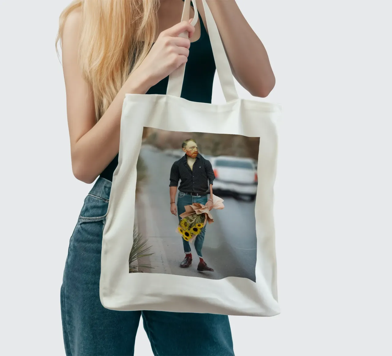 The First Date borsa in juta da Dikhotomy