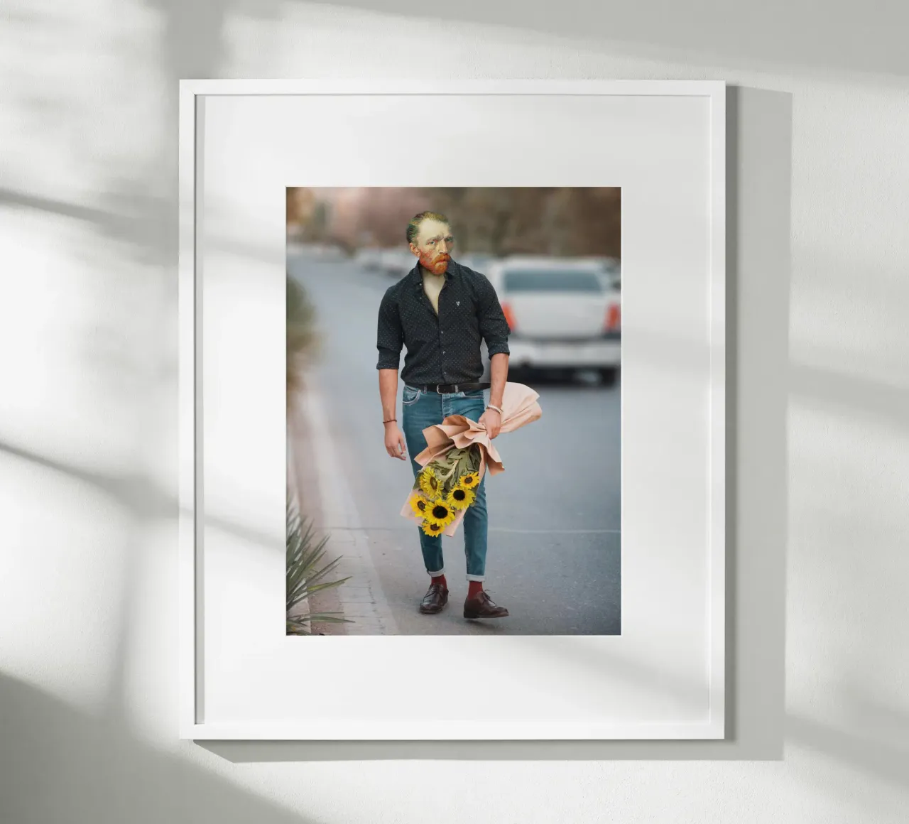 The First Date poster con telaio in plastica da Dikhotomy