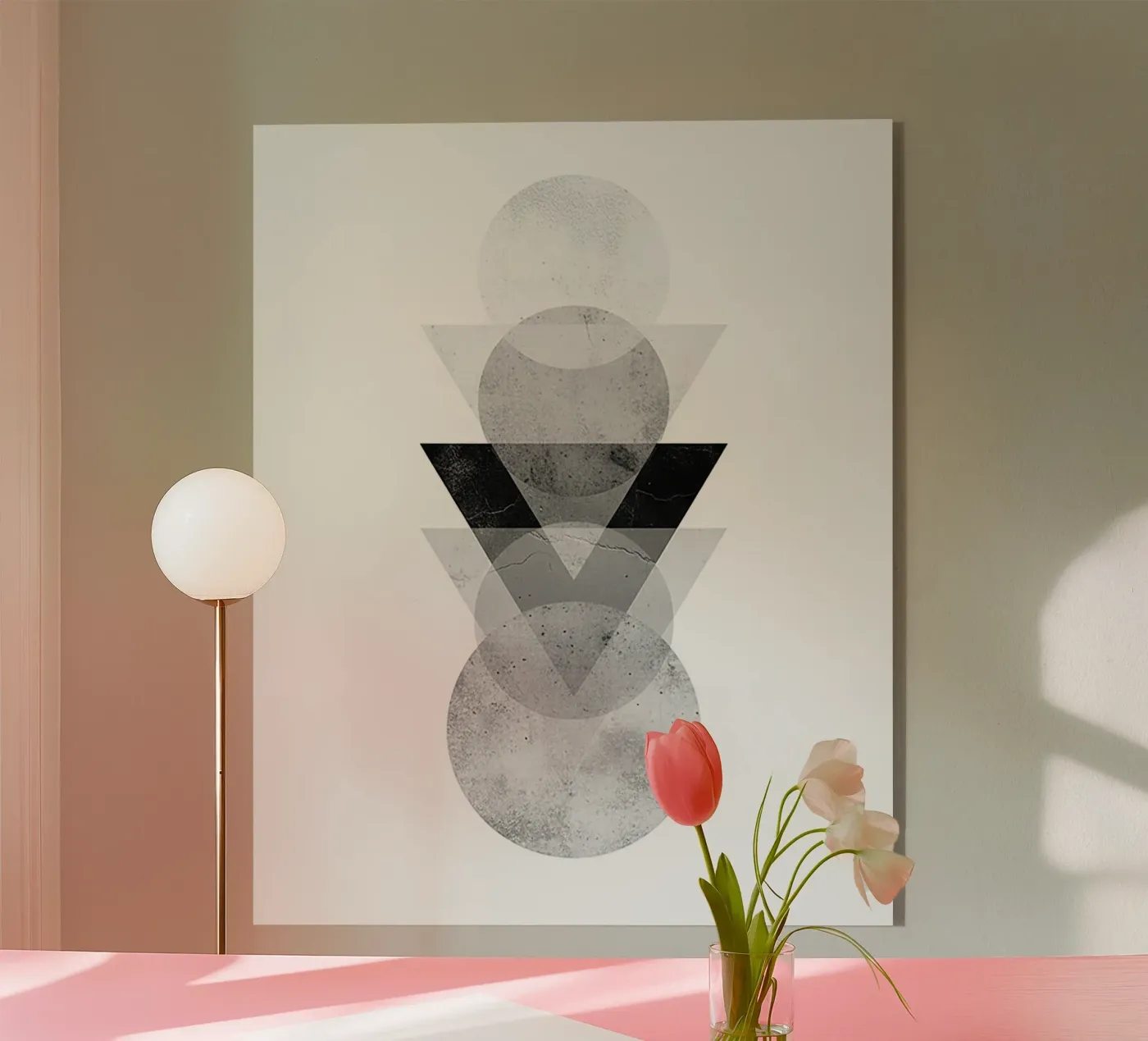 black and white poster plexiglass da B&W