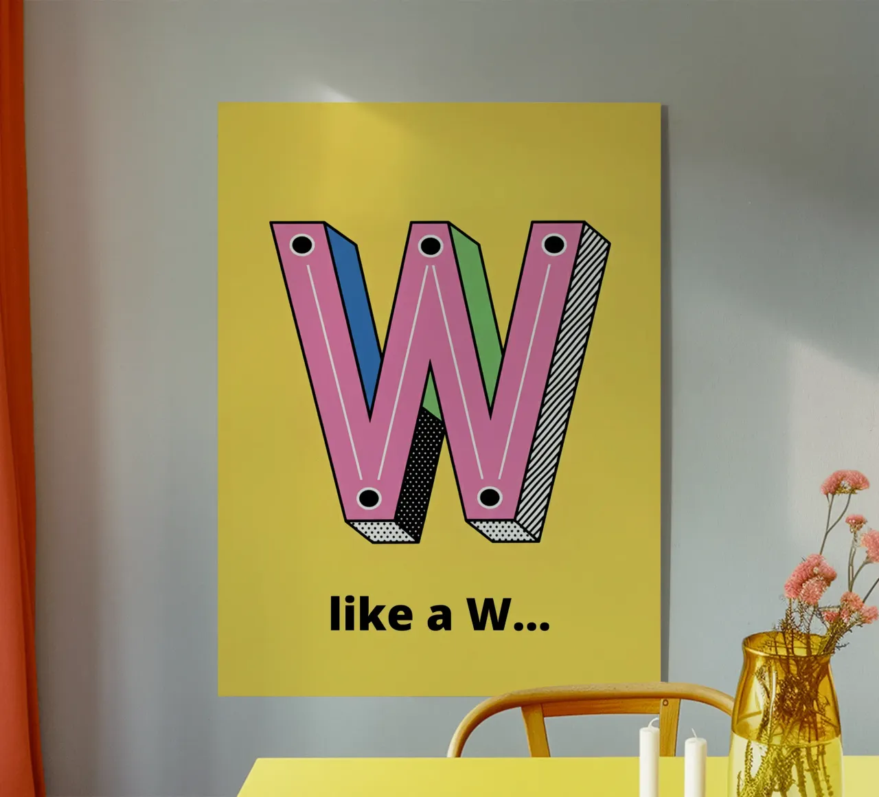 Come un... plexiglass da alphabetillustration