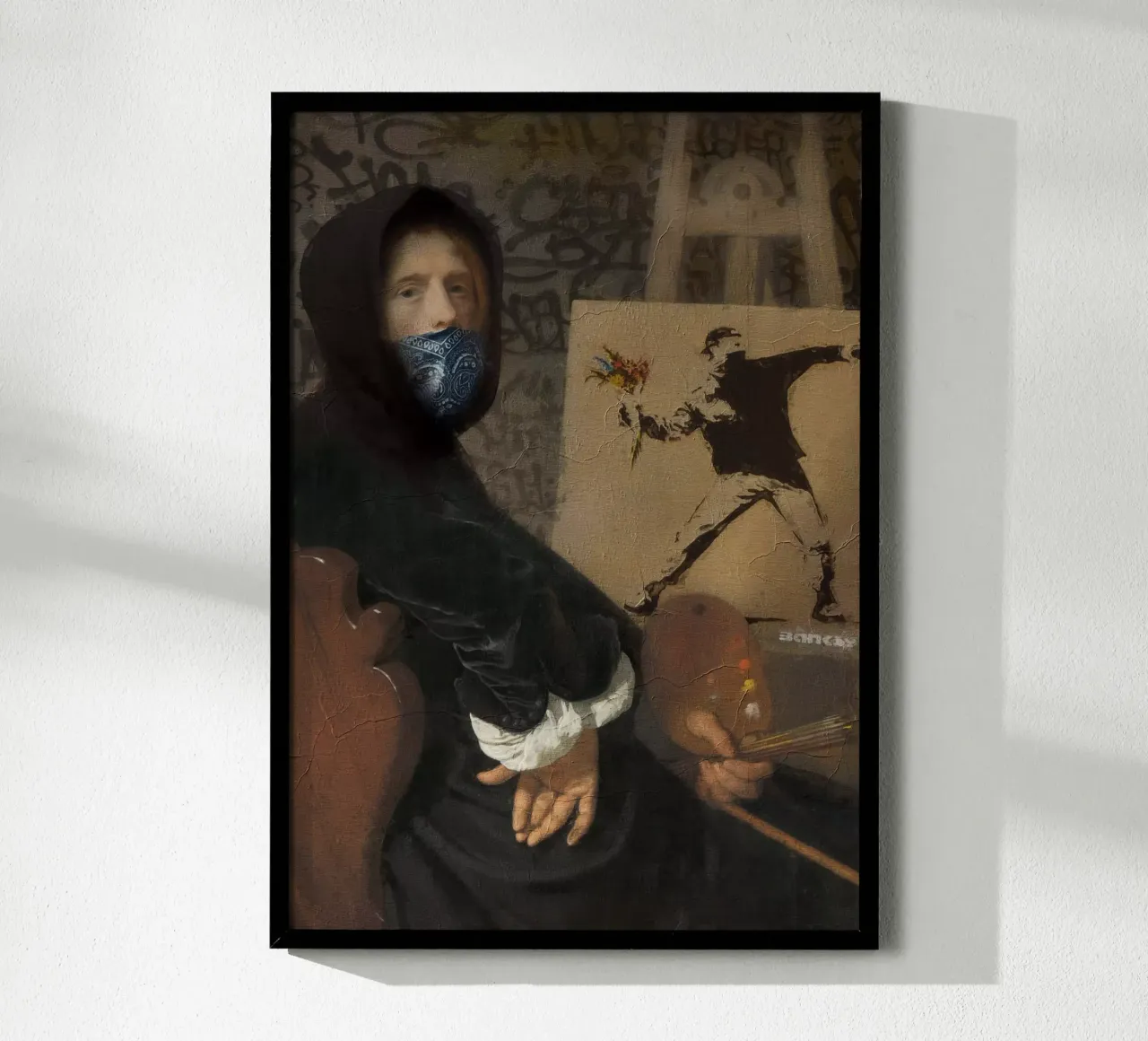 The Real Banksy poster da Dikhotomy