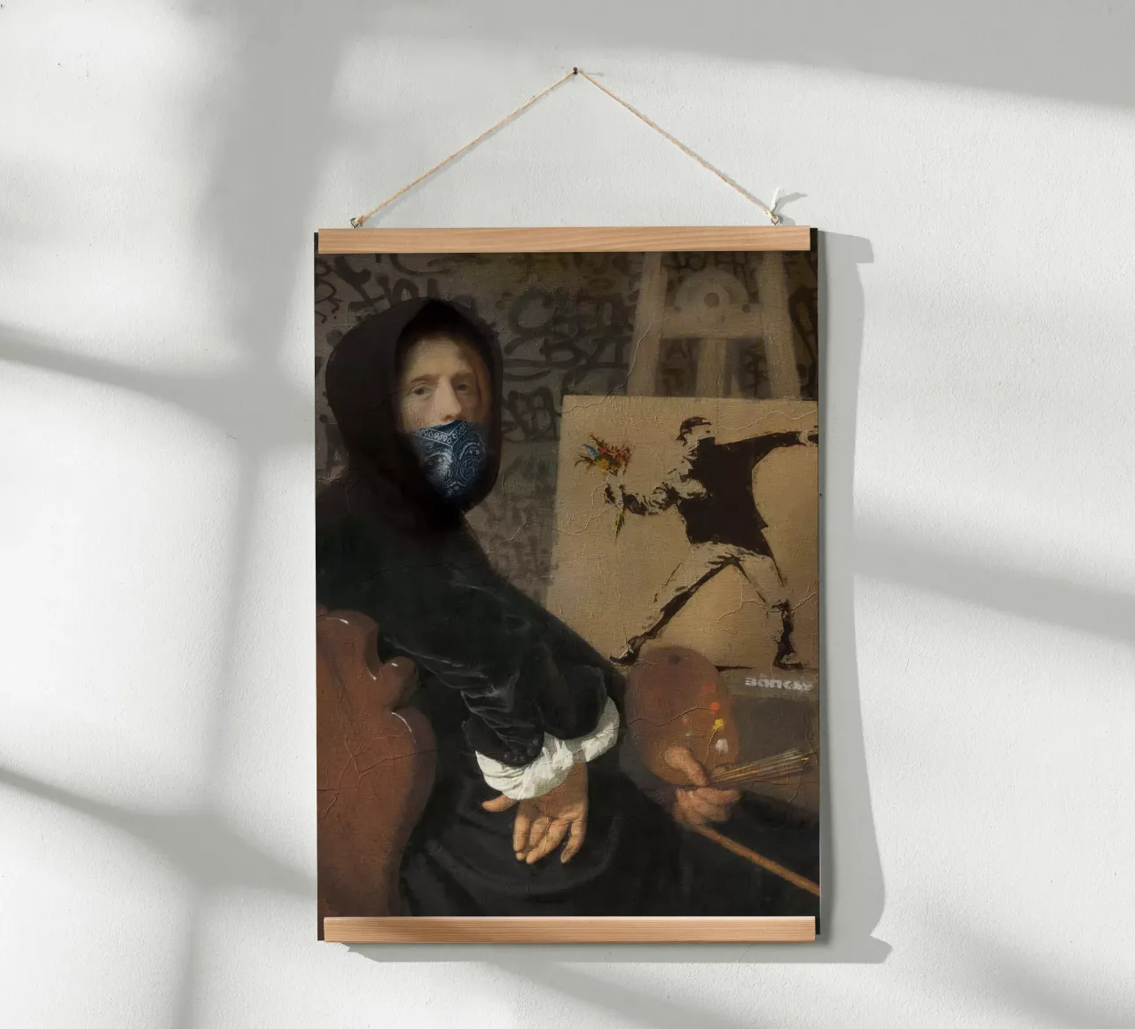The Real Banksy poster da Dikhotomy
