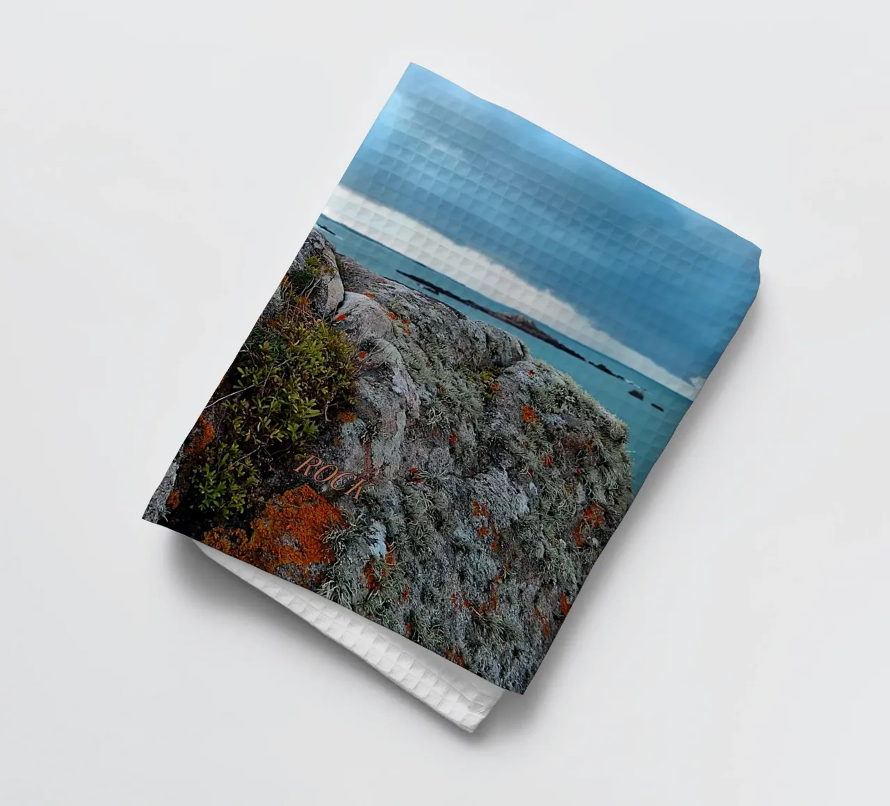 SOLID AS A ROCK. torchon de TYPOGRAPHY BY THIERRY VOBMANN