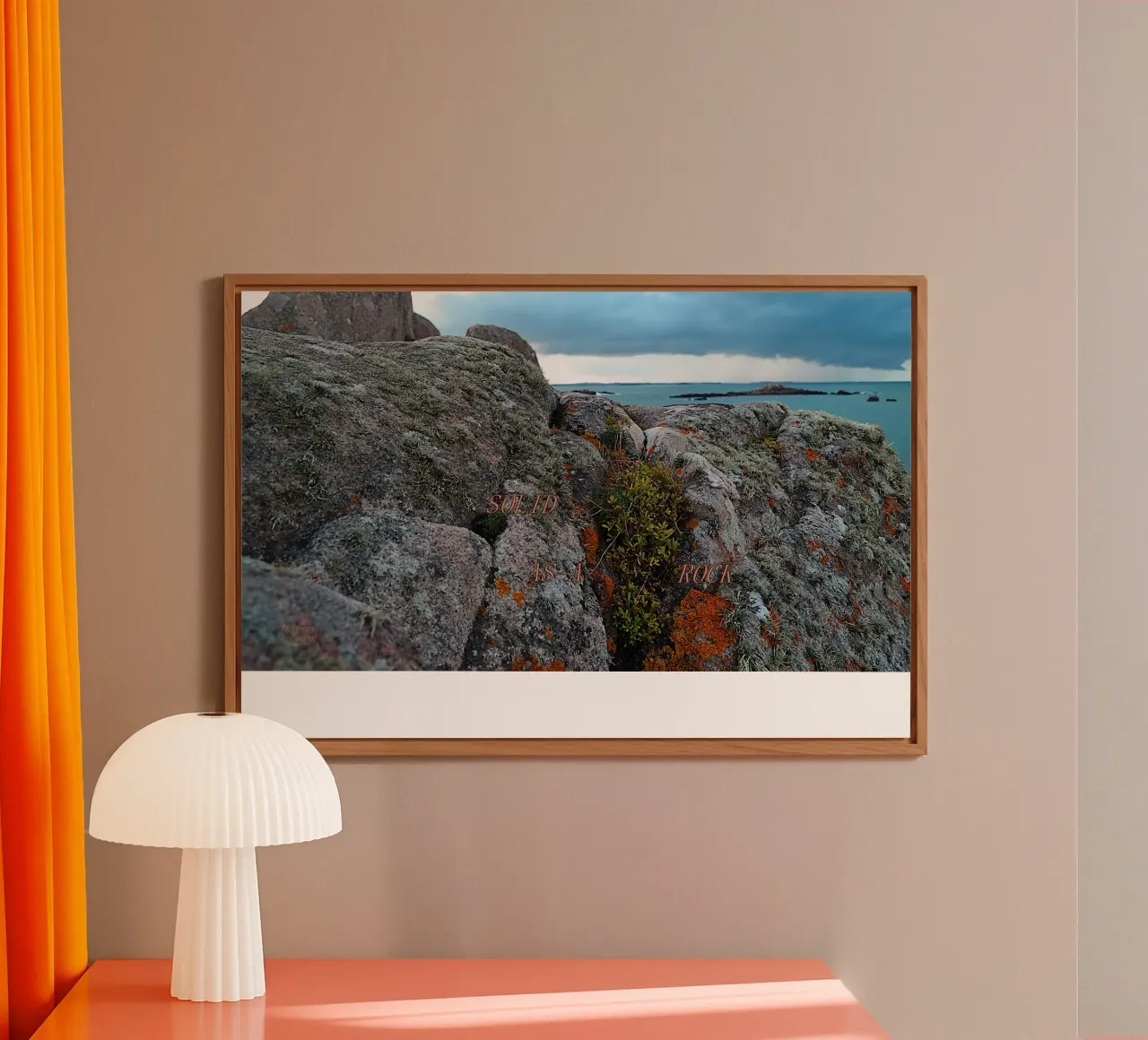 SOLID AS A ROCK. forex plate by TYPOGRAPHY BY THIERRY VOBMANN