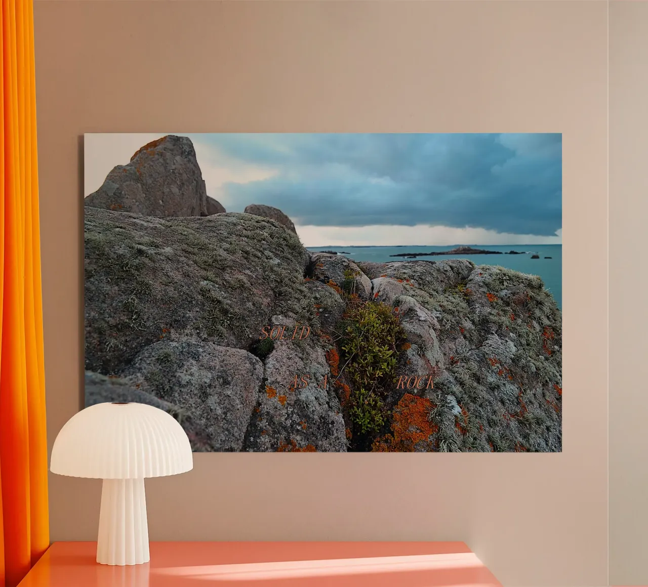 SOLID AS A ROCK. forex plate by TYPOGRAPHY BY THIERRY VOBMANN