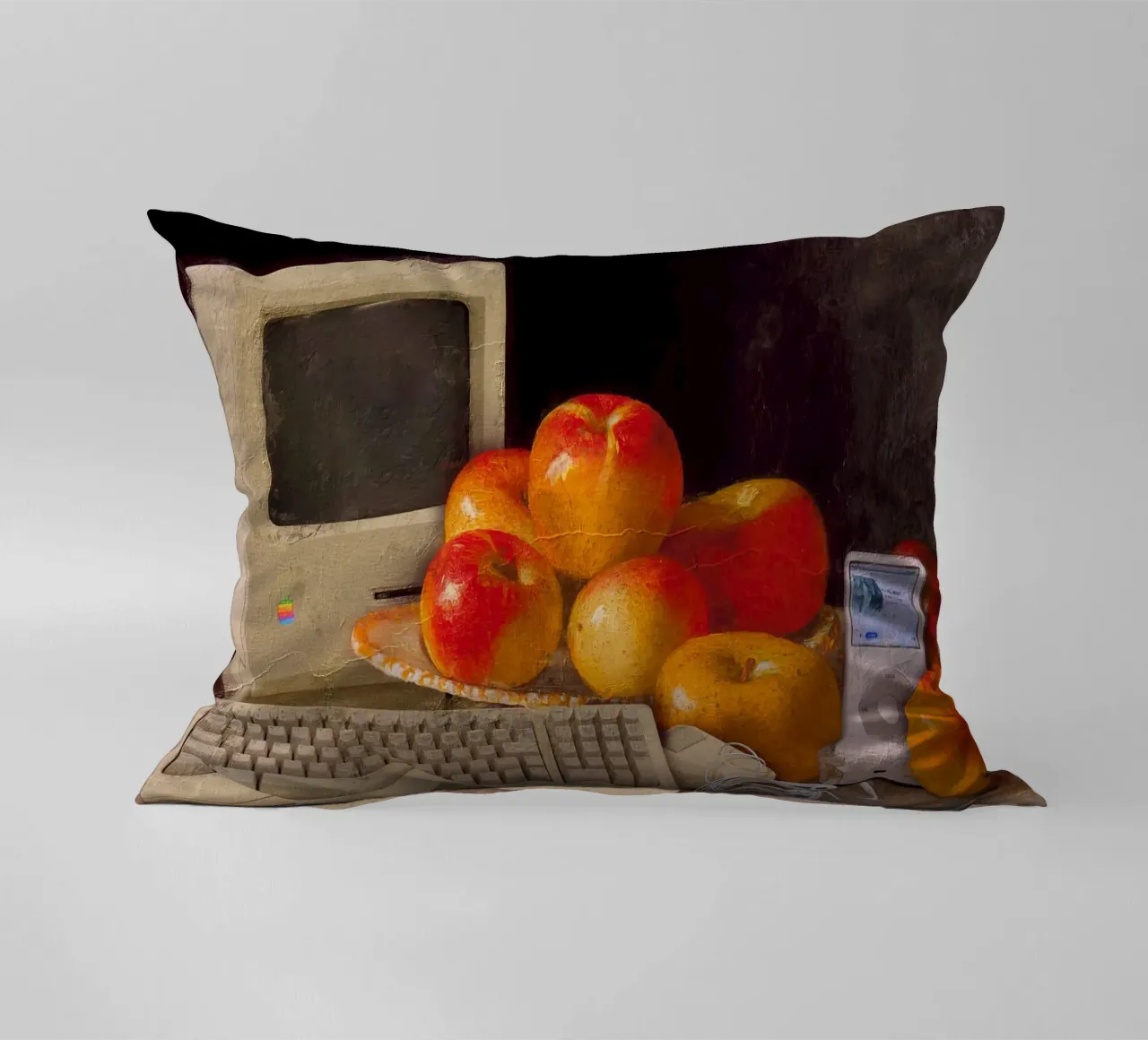 Think in Apples cuscino da Dikhotomy