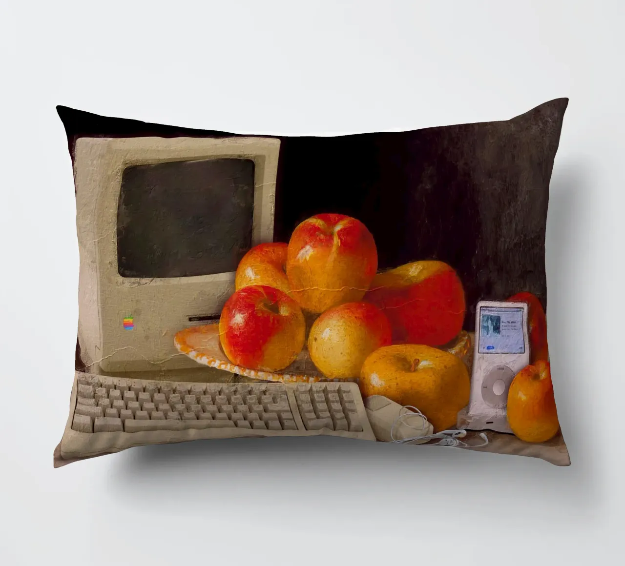 Think in Apples cuscino da Dikhotomy
