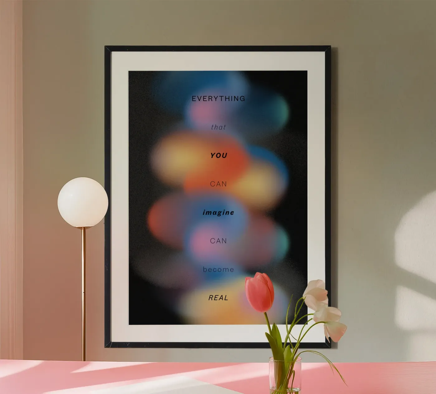 IMAGINE poster by Daily Motivation
