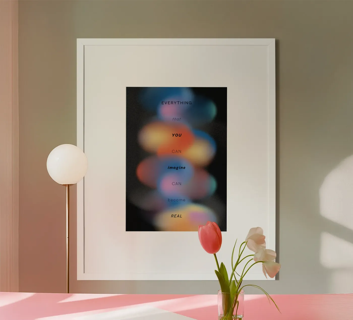 IMAGINE poster by Daily Motivation