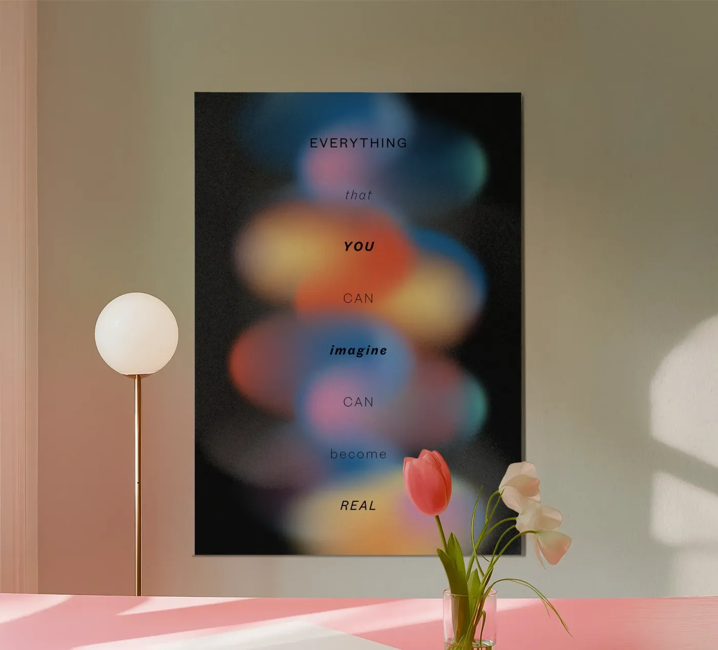 IMAGINE poster by Daily Motivation