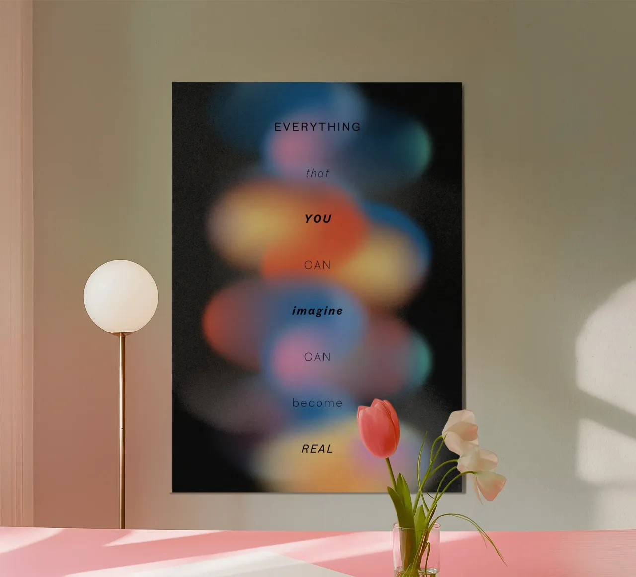 IMAGINE poster da Daily Motivation