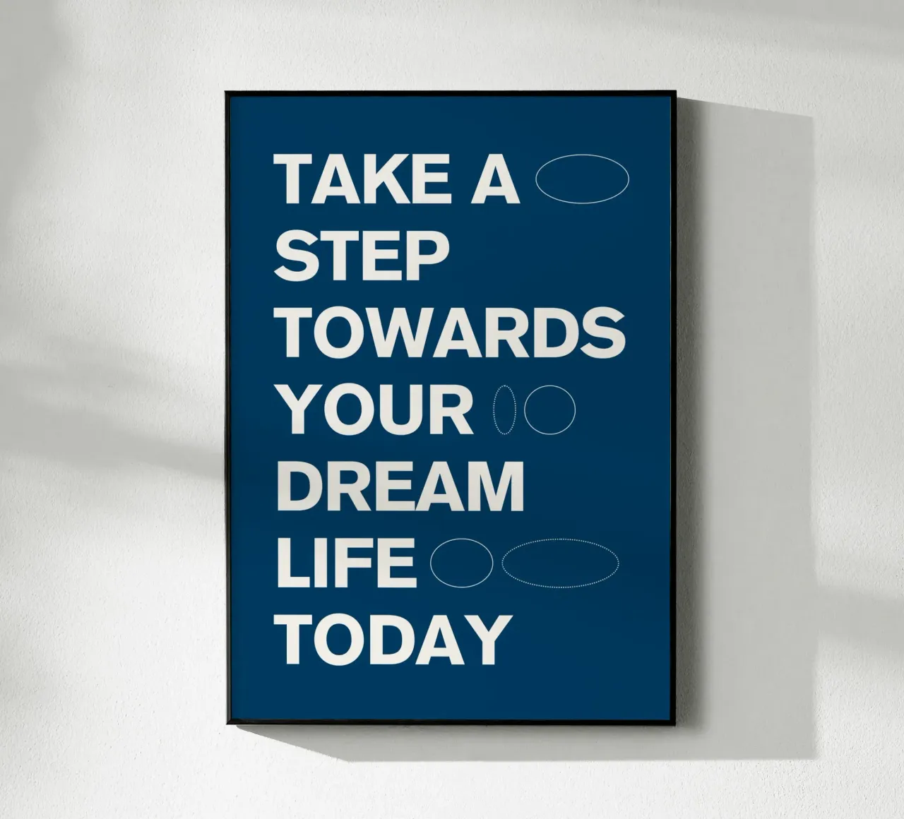 TAKE A STEP TOWARDS plexiglass da Daily Motivation