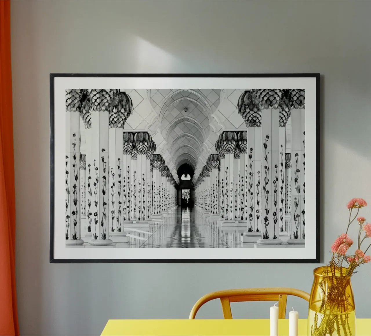 Sheik Zayed Mosque - H.W.Hawerkamp hahnemühle by Pictufy