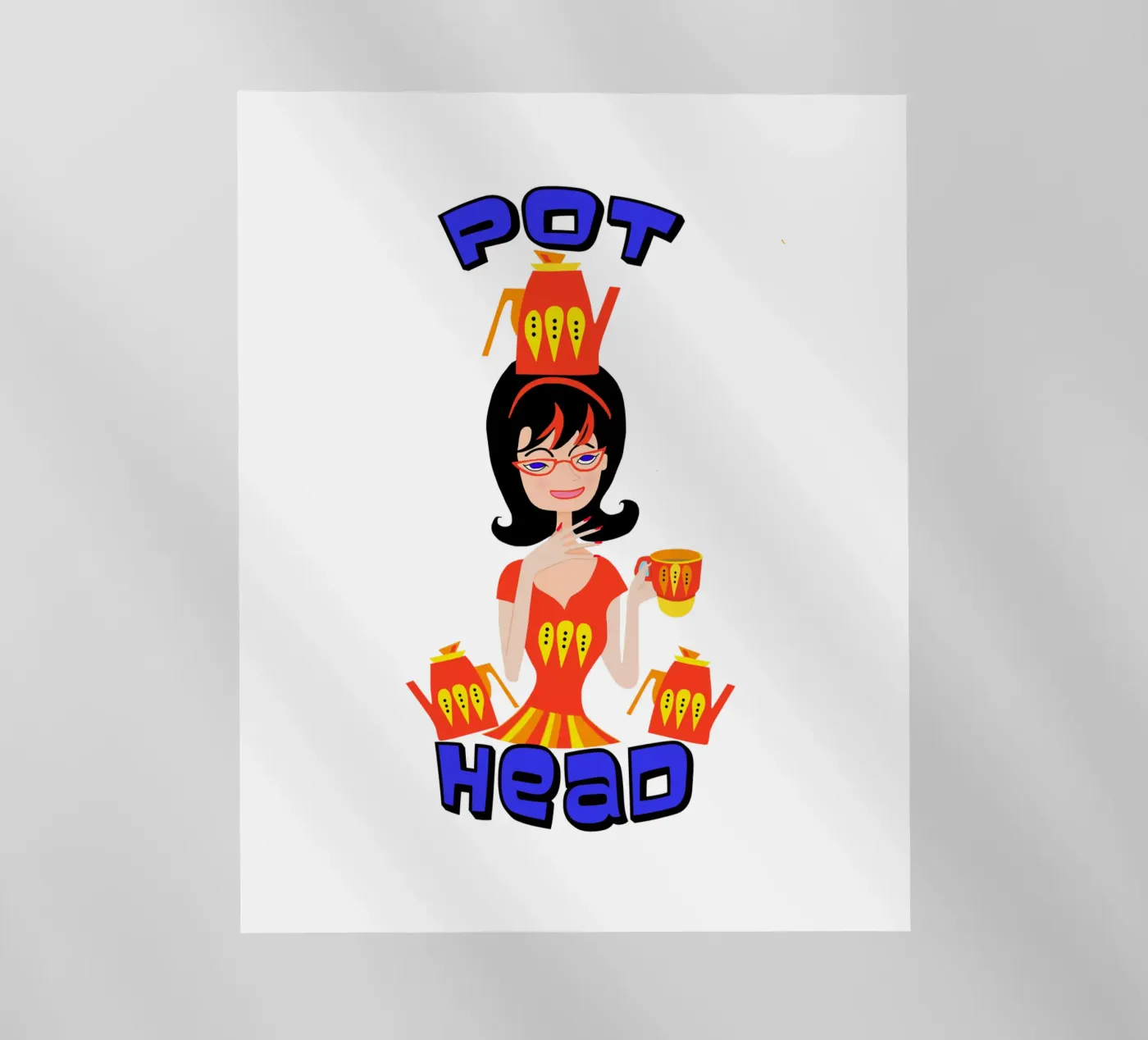 Pot Head pellicola backlit da Lynndarakos