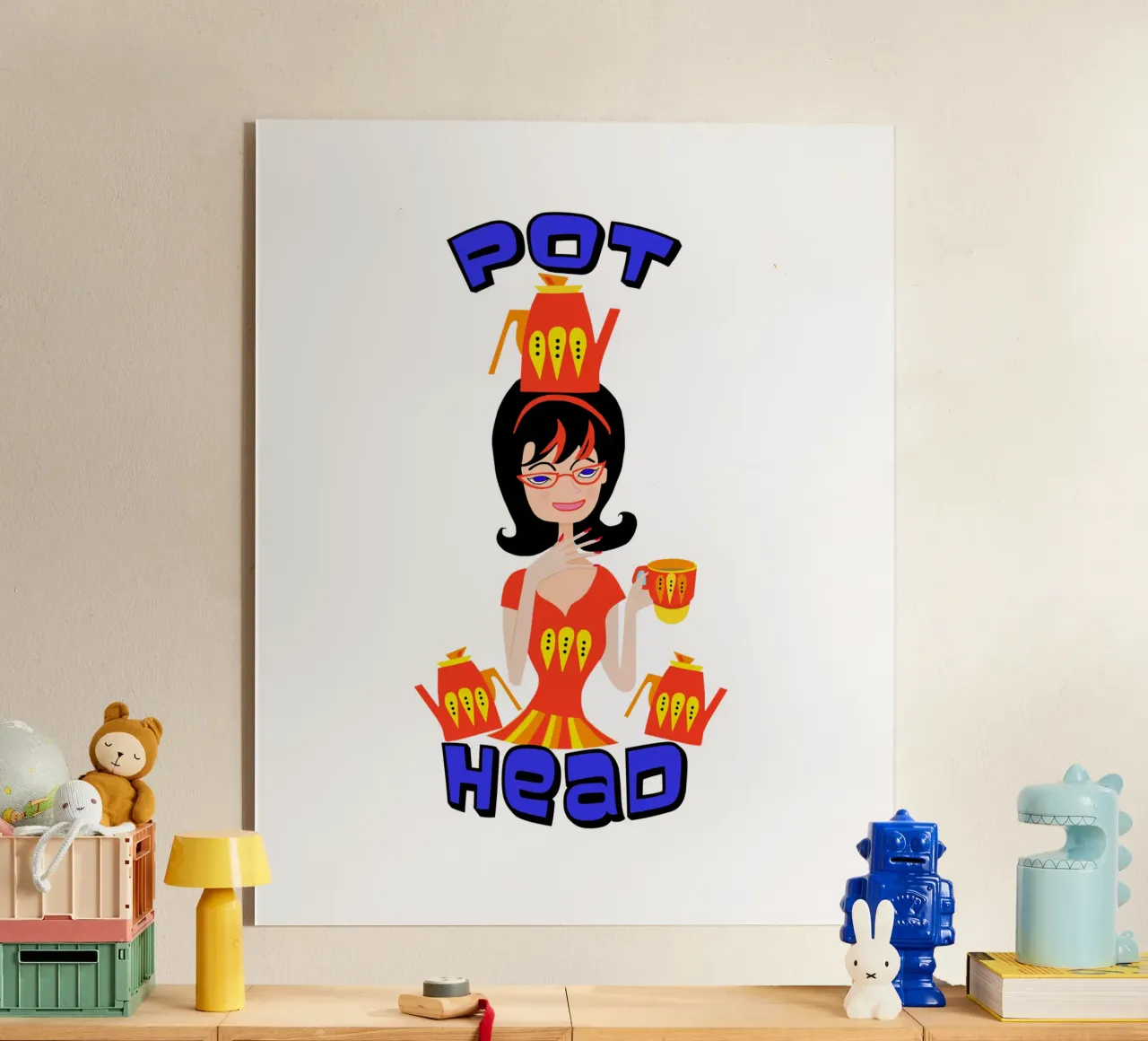 Pot Head plexiglass da Lynndarakos