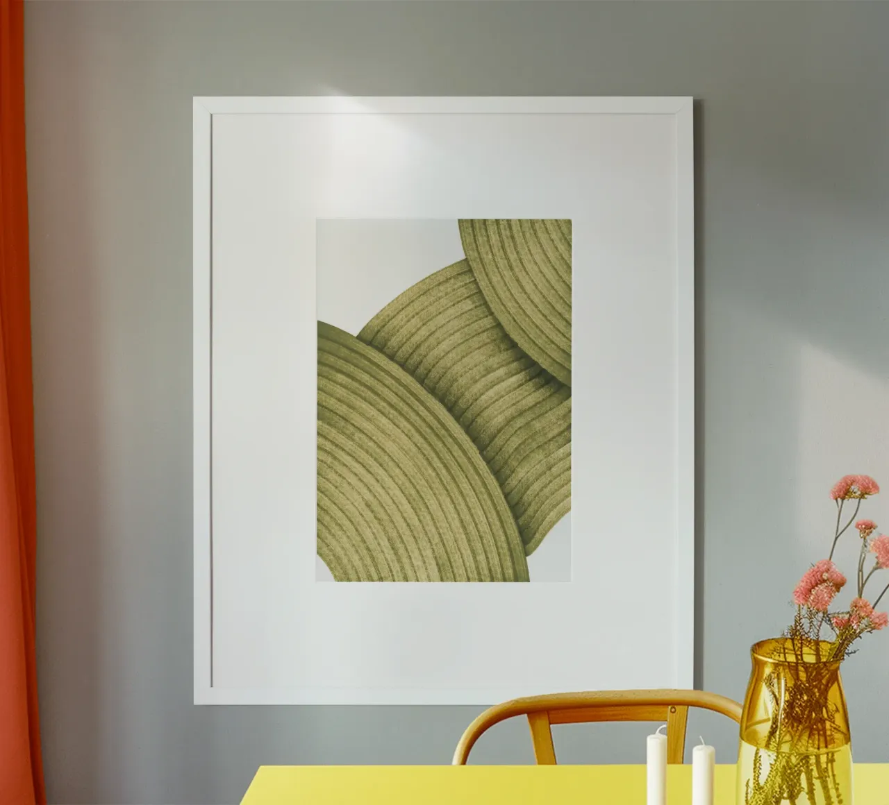 Musa Sapientum poster con telaio in legno da studiosantai