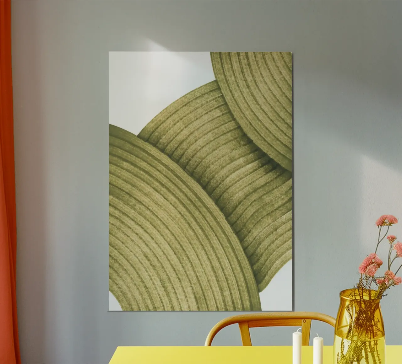 Musa Sapientum poster con telaio in legno da studiosantai