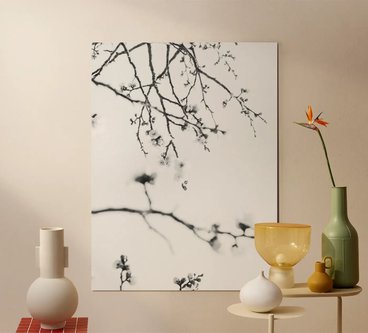 Branches BW Poster von PERSIE