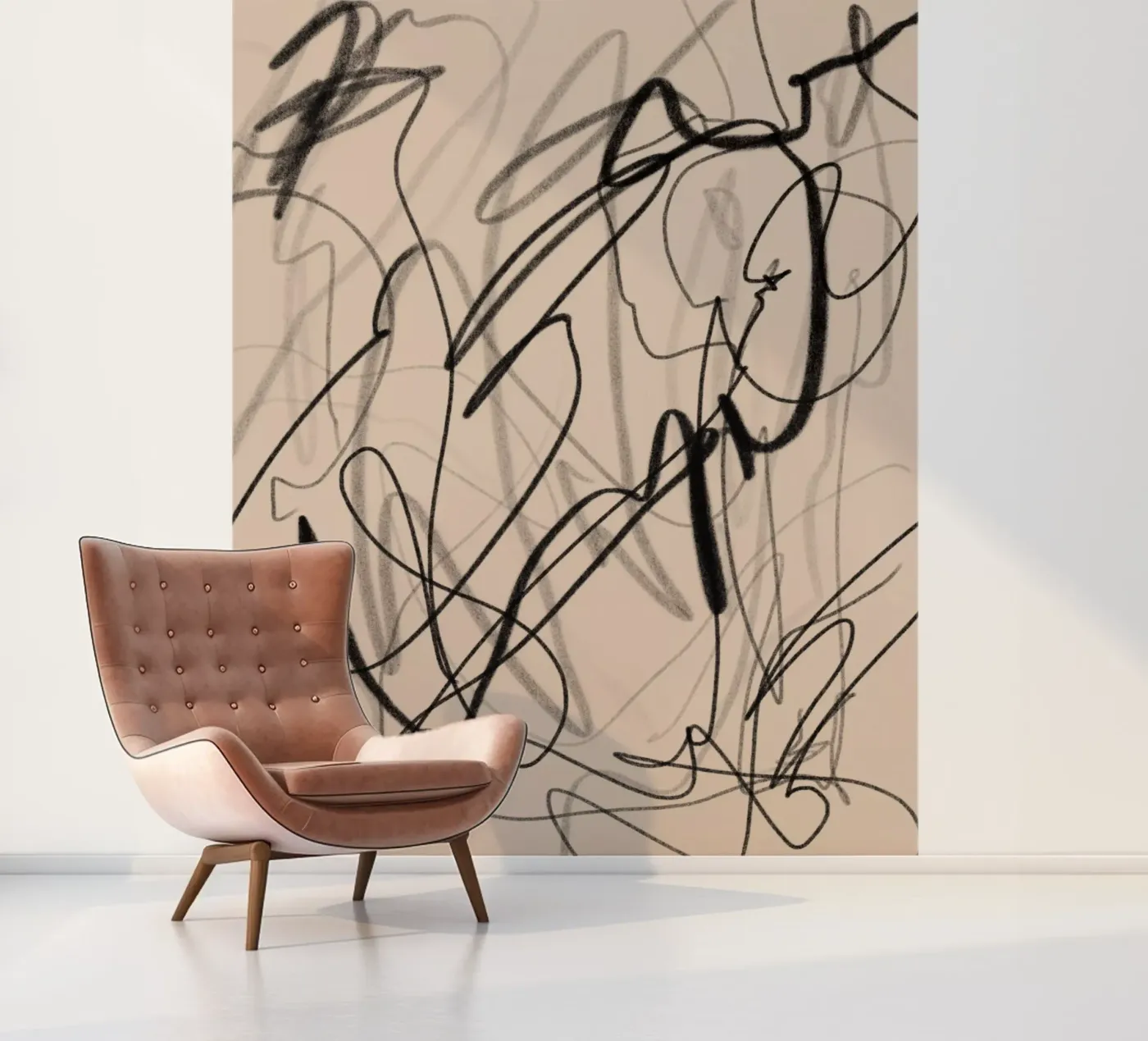 Caotico carta da parati fotografica da Studio B