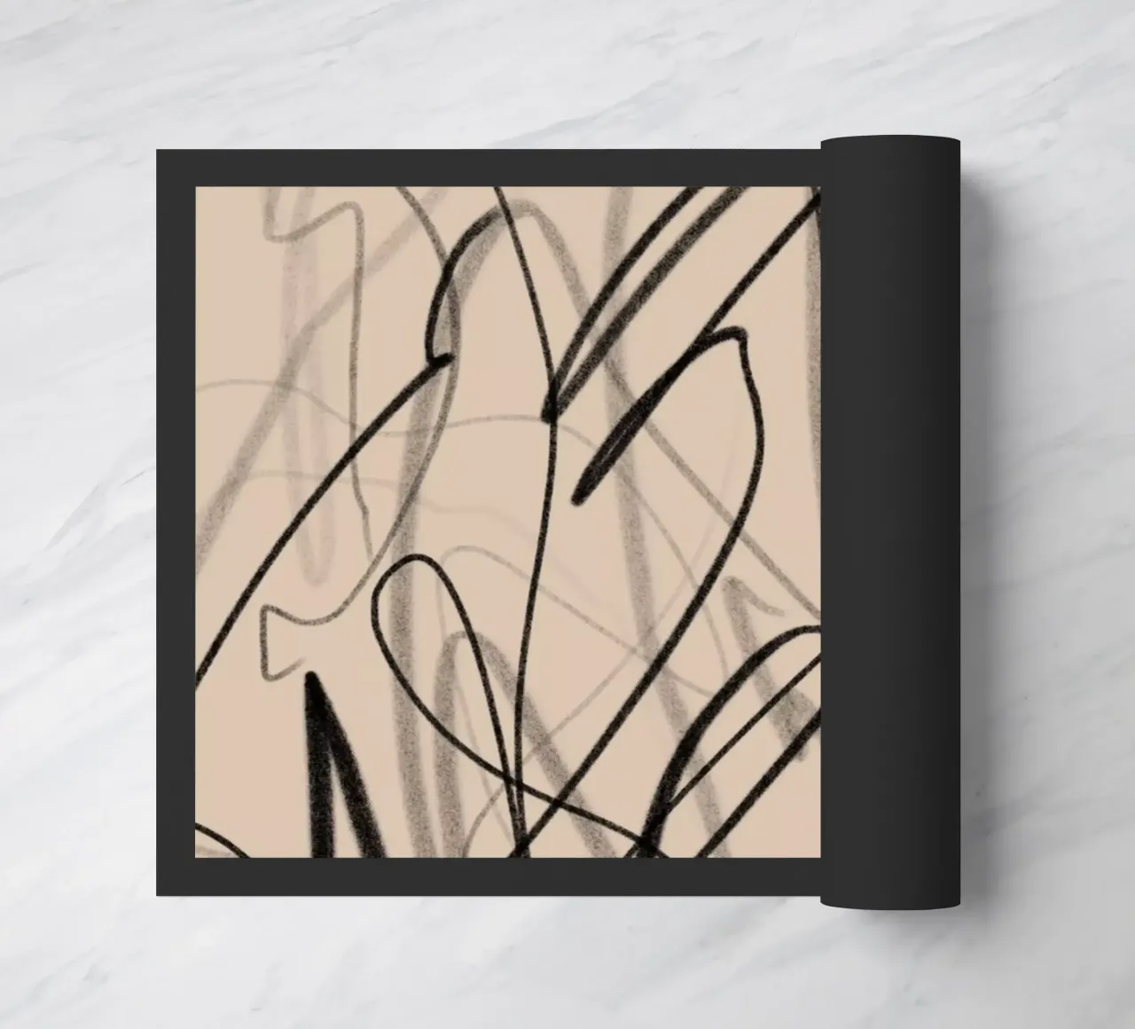 Chaotic doormat by Studio B