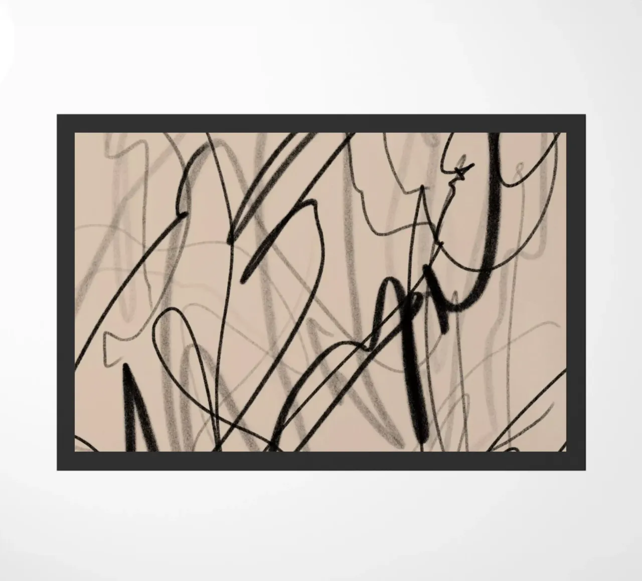 Chaotic doormat by Studio B