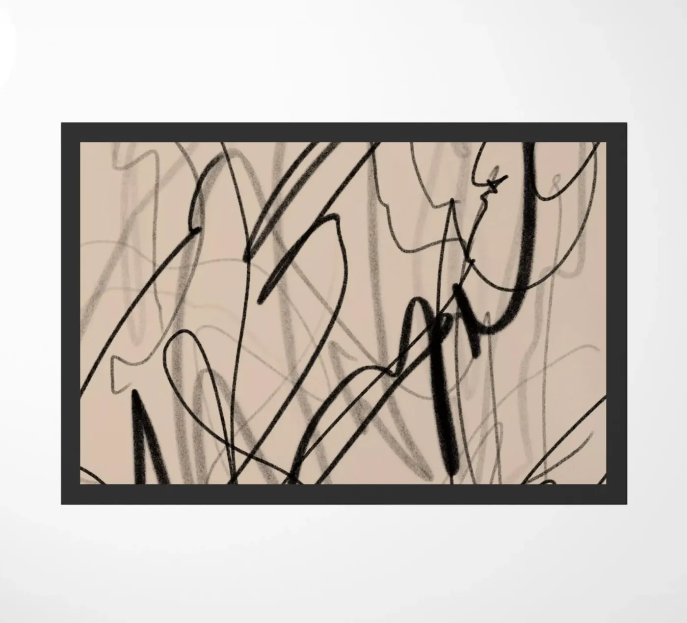 Chaotic doormat by Studio B