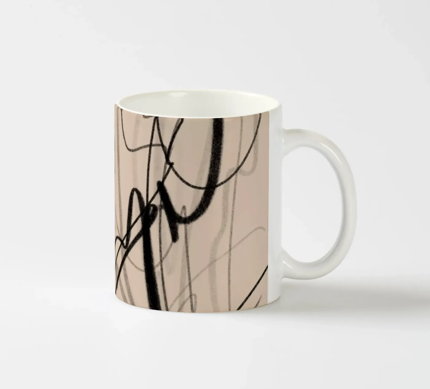 Chaotic ceramic mug by Studio B