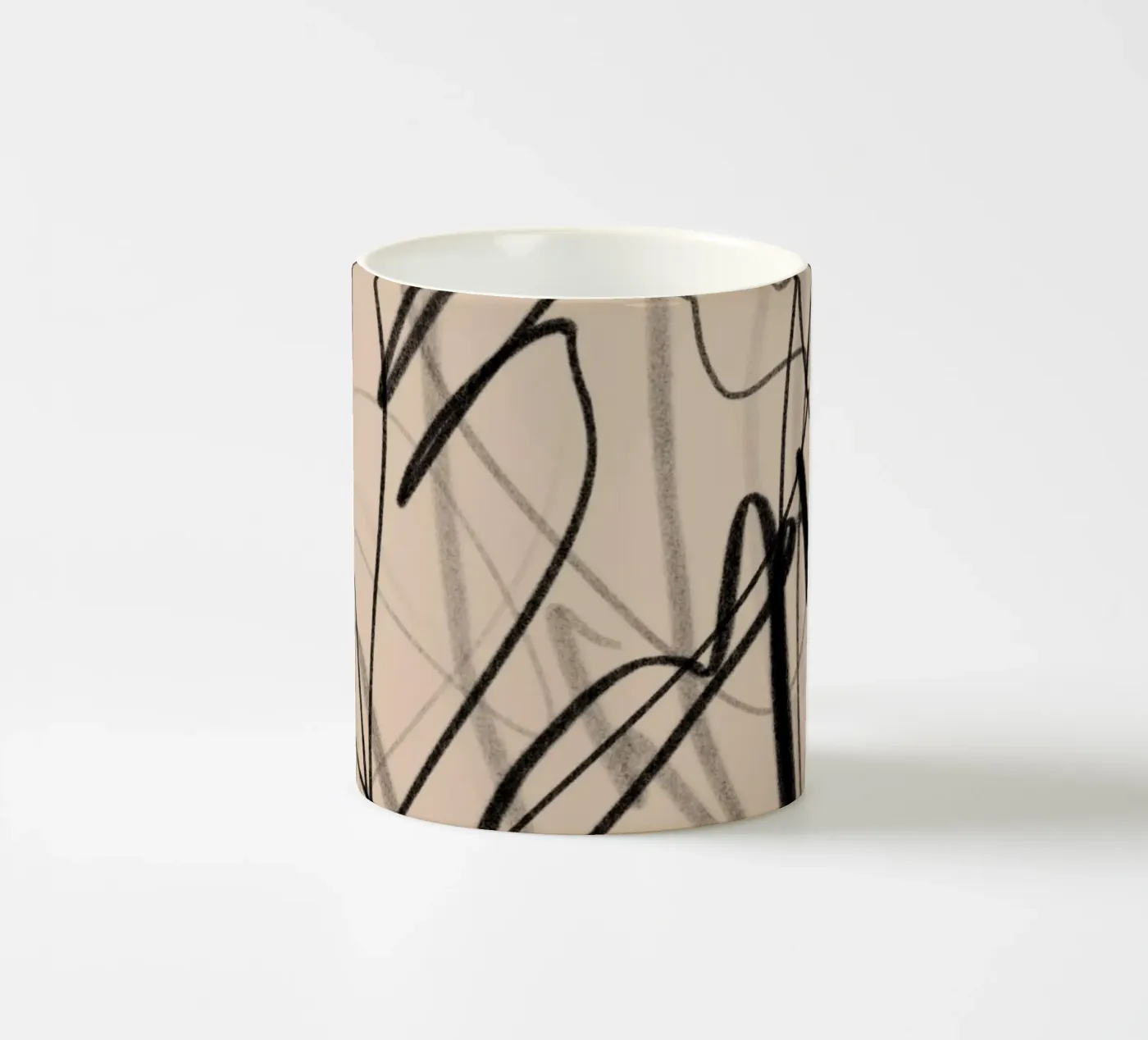 Chaotic ceramic mug by Studio B