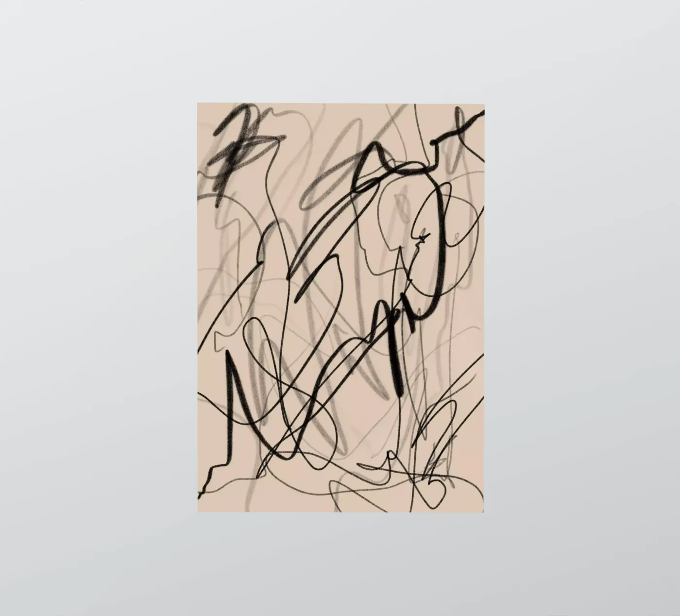 Chaotic sticker by Studio B