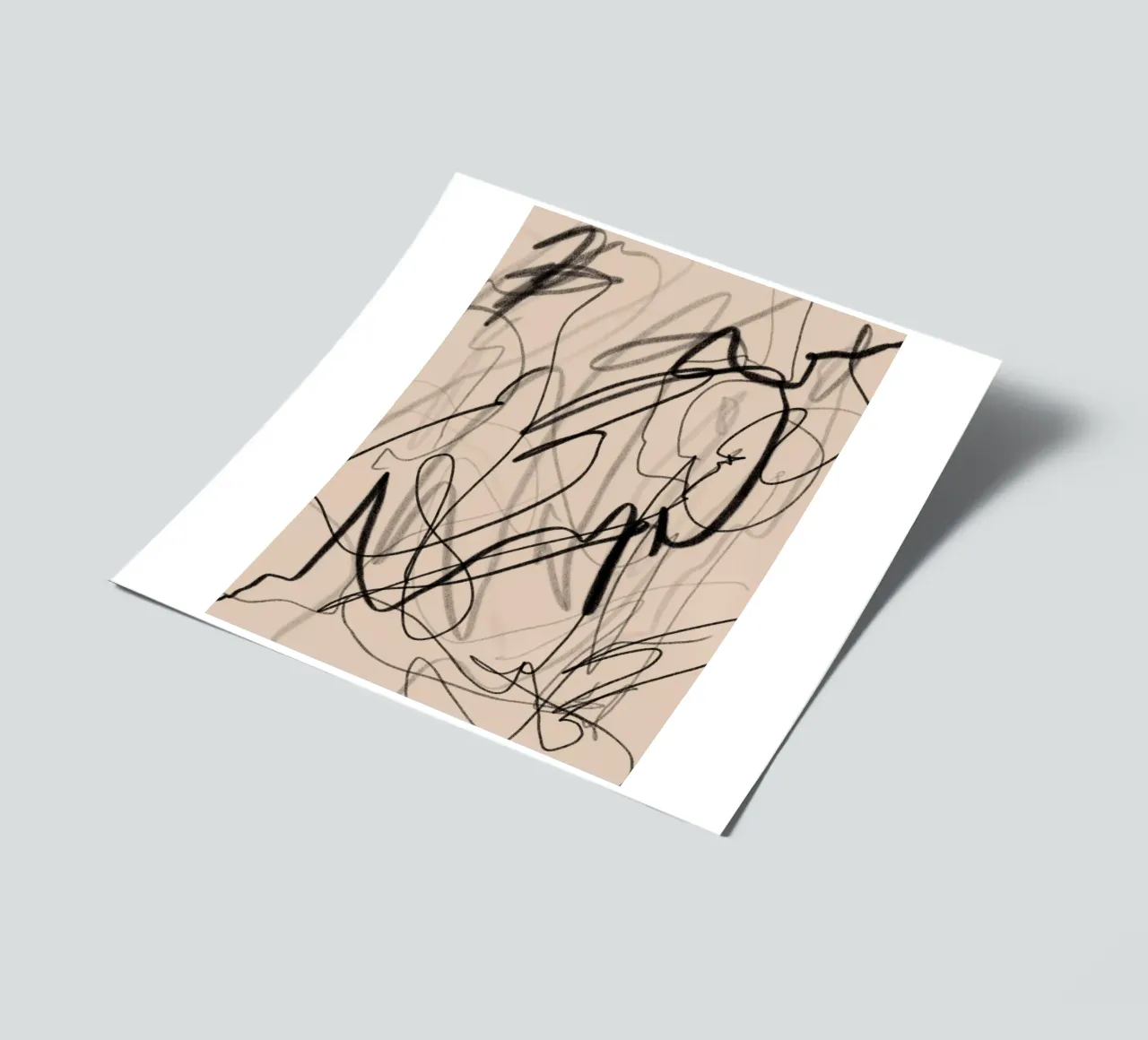 Chaotic sticker sheet by Studio B