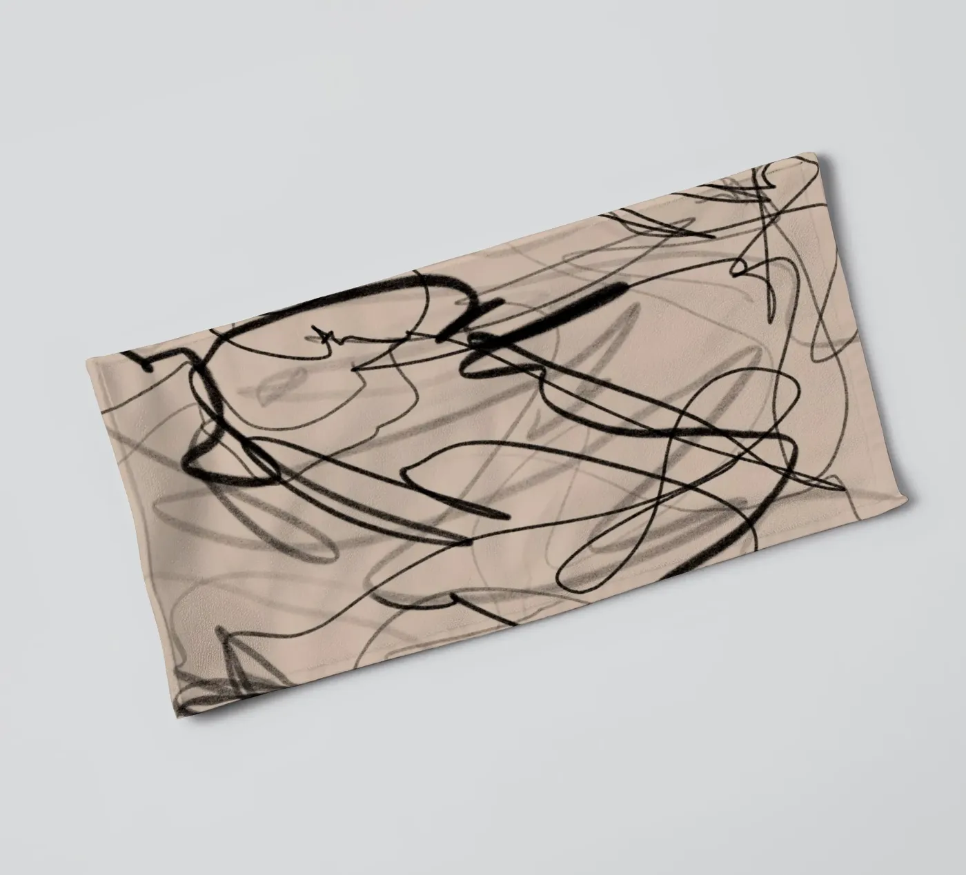 Chaotisch badhanddoek van Studio B