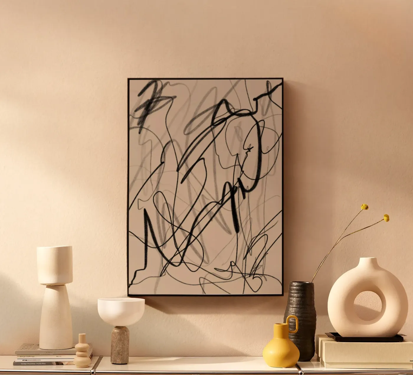 Chaotic forex plate by Studio B