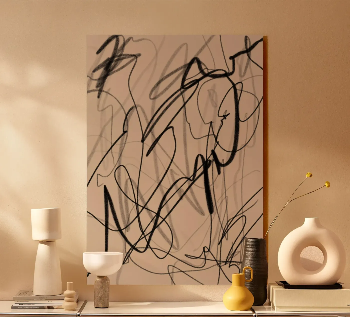 Chaotic forex plate by Studio B