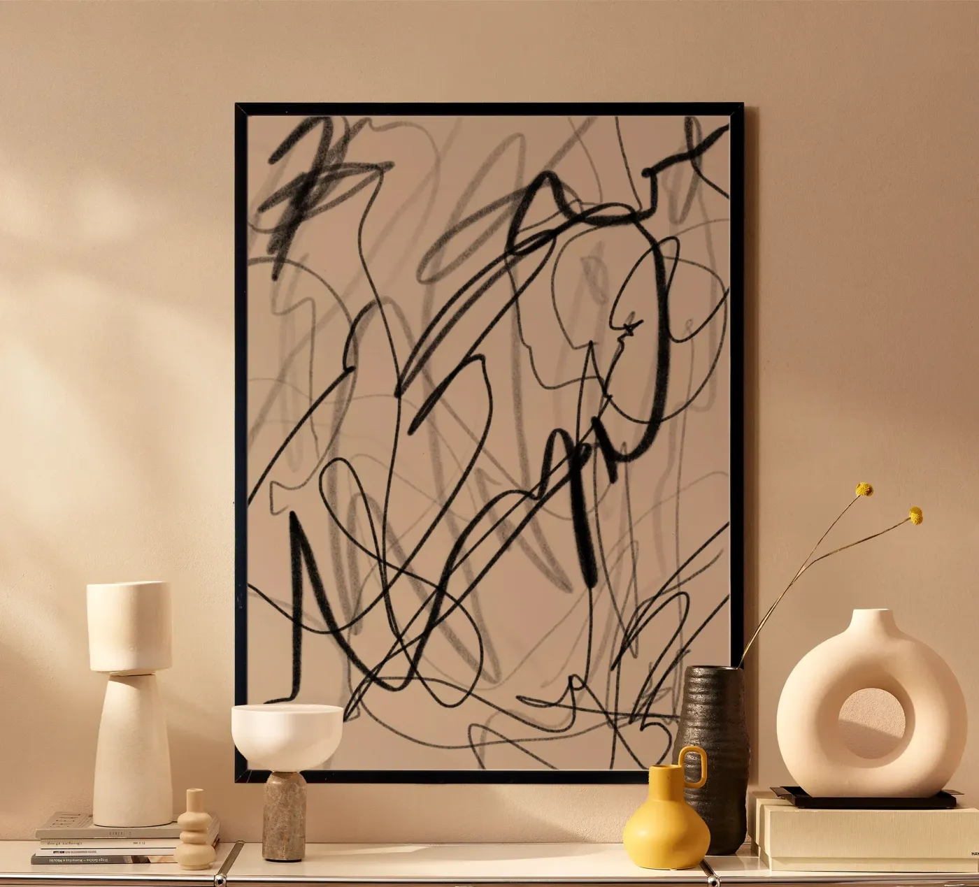 Chaotic poster van Studio B