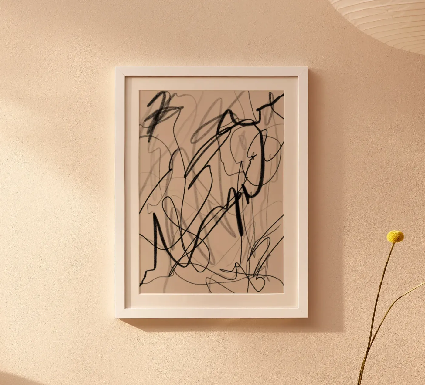 Chaotic poster van Studio B