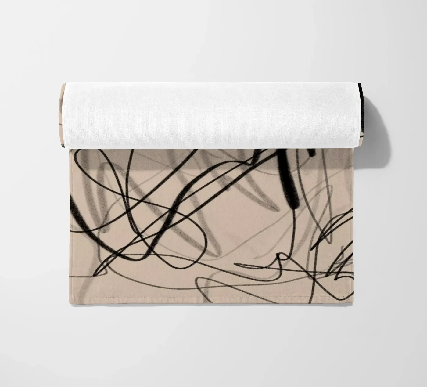 Chaotic beach towel by Studio B