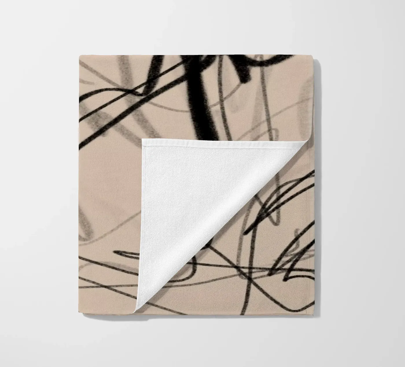 Chaotic beach towel by Studio B