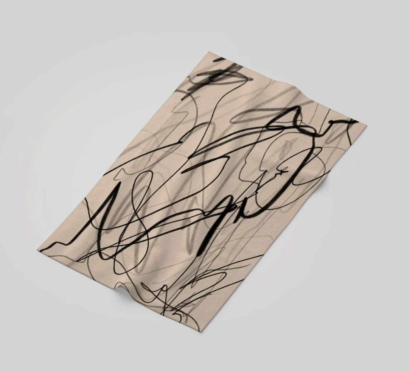 Chaotic beach towel by Studio B