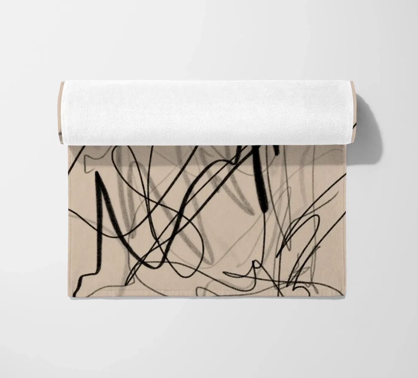 Chaotic beach towel by Studio B