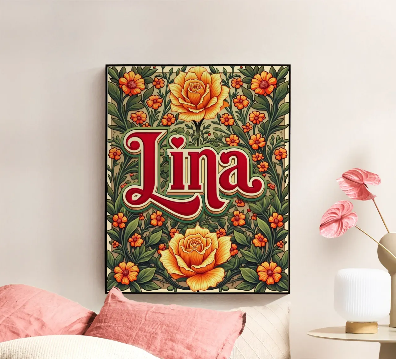 LINA plexiglass da CASTILO Namengalerie