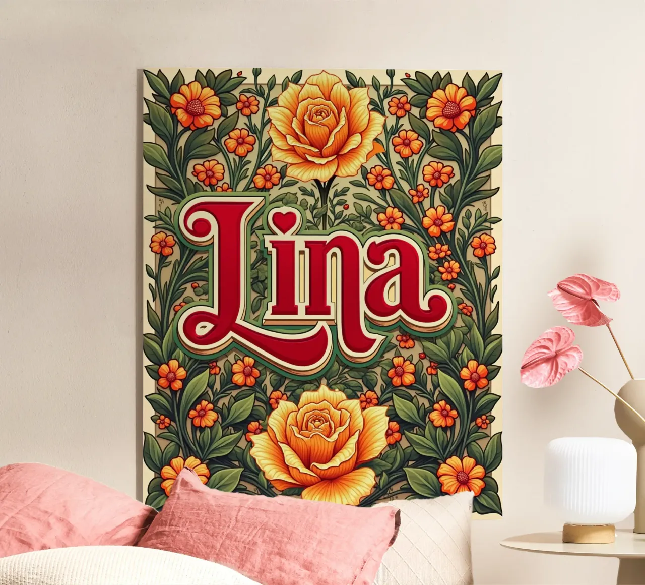 LINA plexiglass da CASTILO Namengalerie