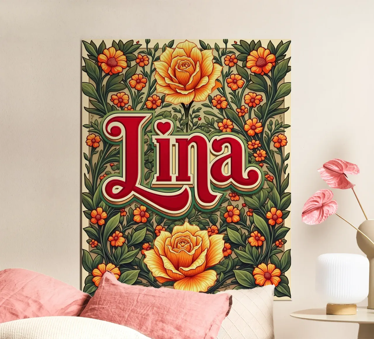 LINA poster da CASTILO Namengalerie