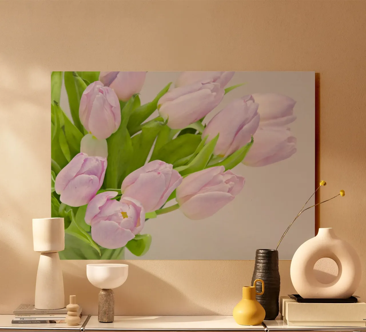 Tulipani plexiglass da Sandra Brill