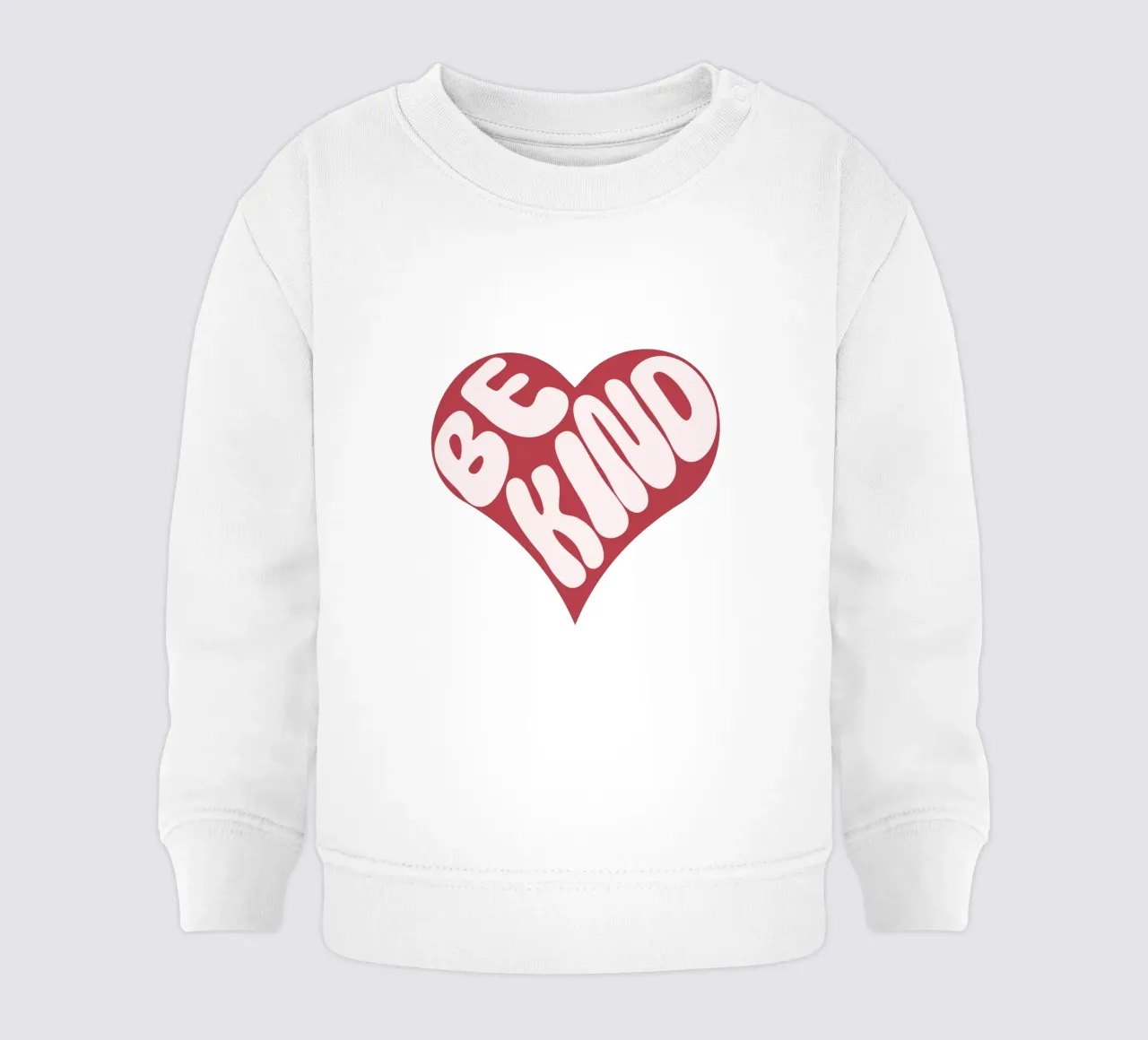 Be kind baby sweatshirt by DesignArt