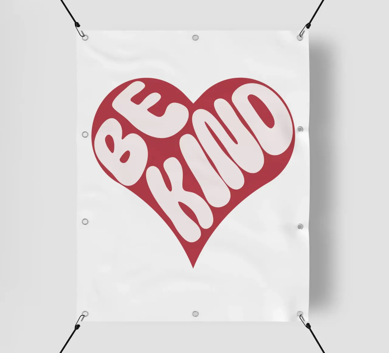 Be kind pvc cover by DesignArt