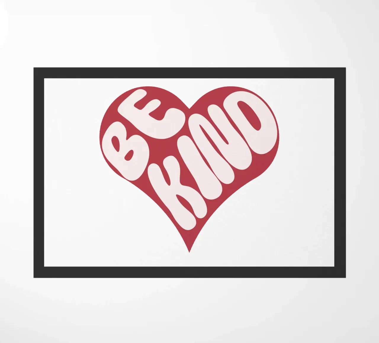 Be kind doormat by DesignArt