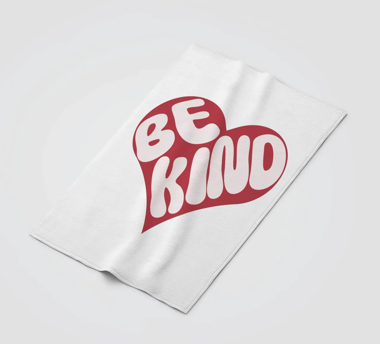 Sei freundlich Fleecedecke von DesignArt