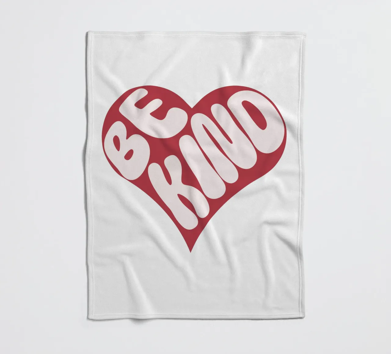 Sei freundlich Fleecedecke von DesignArt