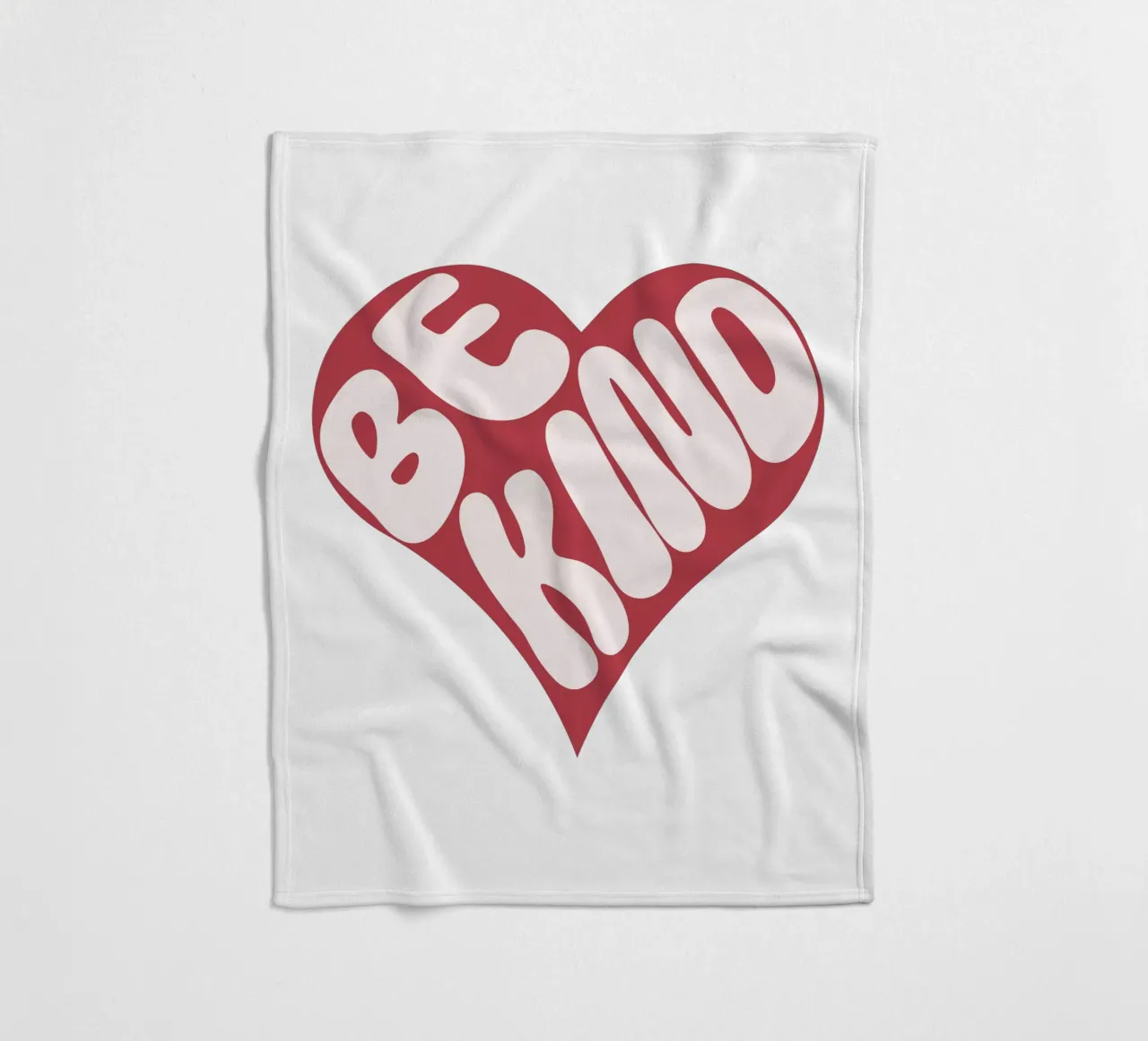 Sei freundlich Fleecedecke von DesignArt